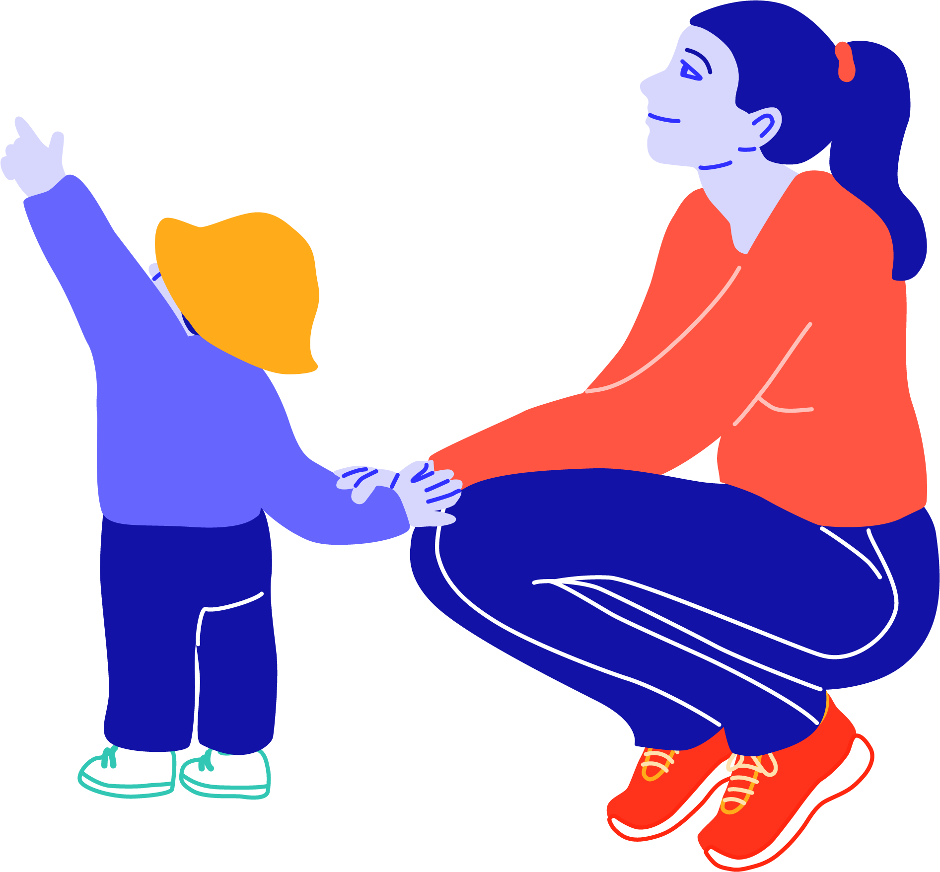 Parent et enfant